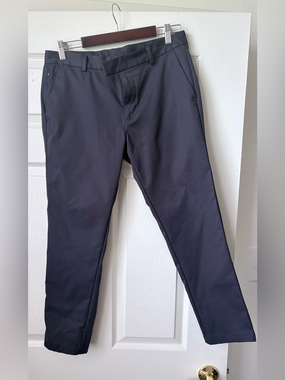 Slim Fit Men's Black Chino Pants